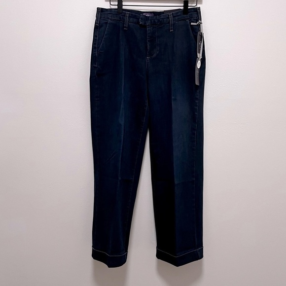 NYDJ Mila Relaxed Ankle Trouser Jeans In Verdun Wash NWT Size 4 - Picture 3 of 15